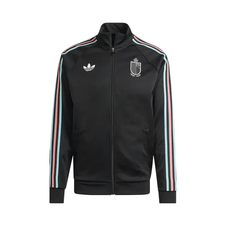 Спортивная куртка-олимпийка Adidas Belgium Originals, черный