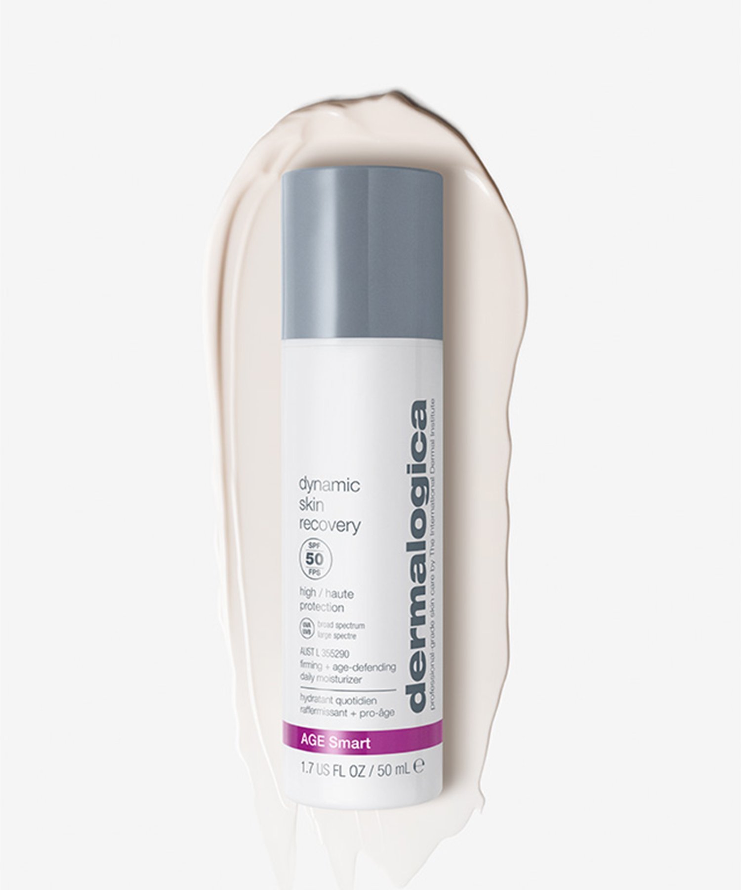 Dynamic Skin R SPF50 (Солнцезащитный крем для лица и тела, защита от УФ-излучения, уход за кожей, увлажнение) Dermalogica, ONE