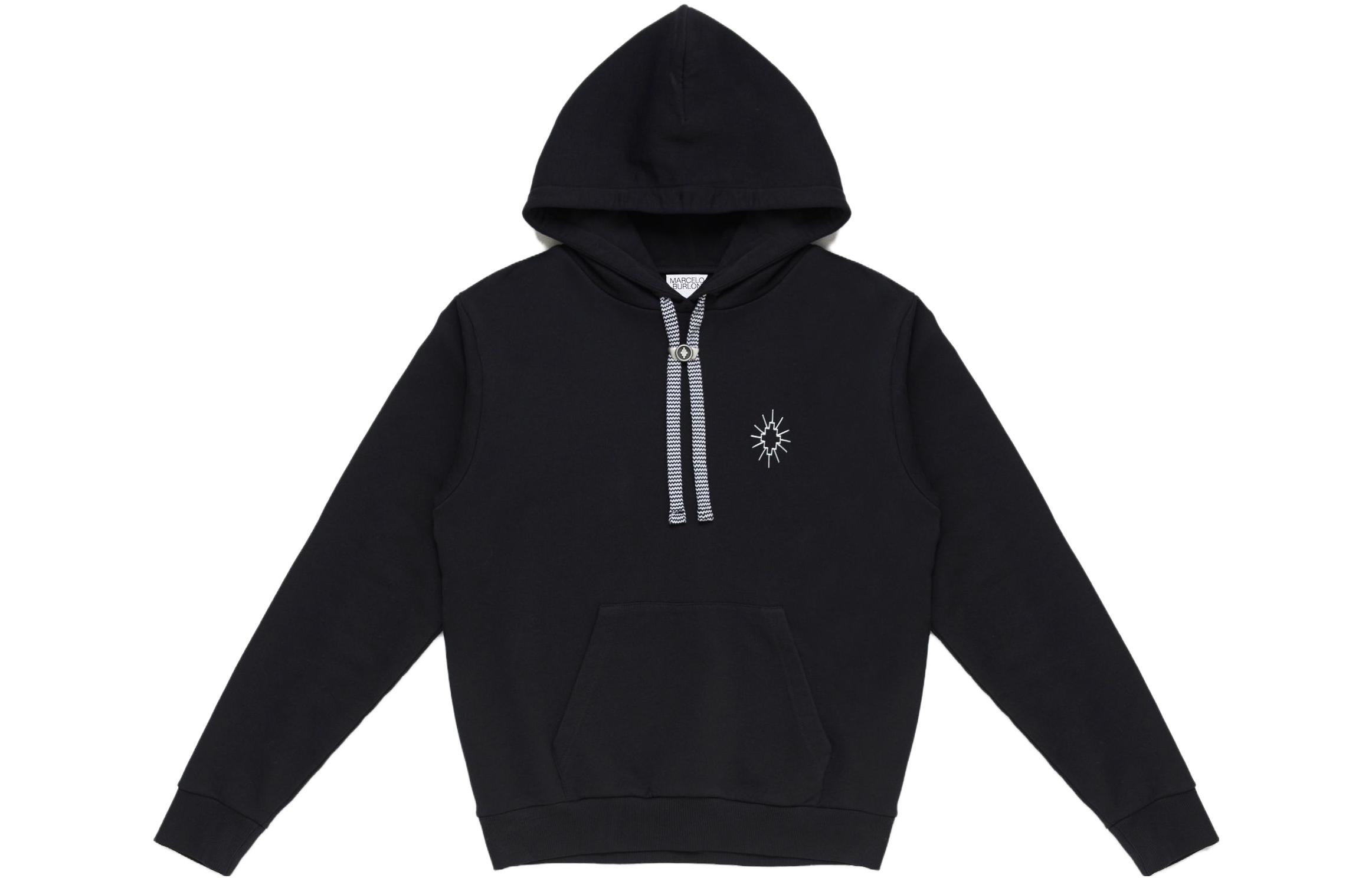 

Толстовка County of Milan Eclipse Cross Cotton Marcelo Burlon, серебро