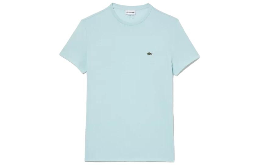 

Футболка мужская светло-голубая Lacoste, светло-голубой