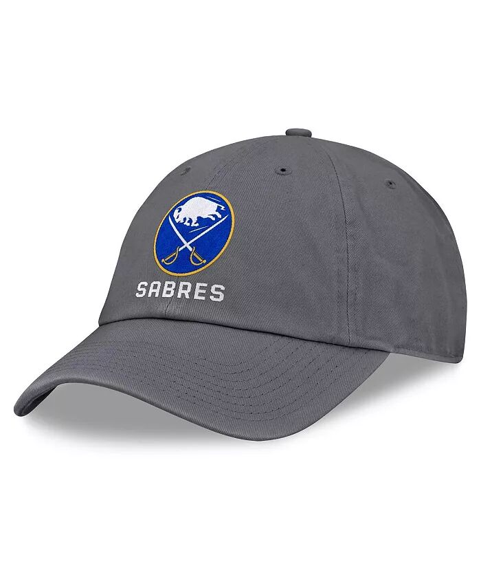 

Мужская темно-серая кепка Buffalo Sabres Washed Adjustable Fanatics
