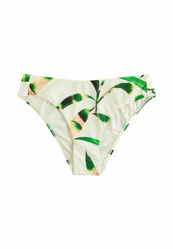 

Трусики от бикини с высокой посадкой по ноге Mint Velvet, Green/White Palm, Белый, Трусики от бикини с высокой посадкой по ноге Mint Velvet, Green/White Palm