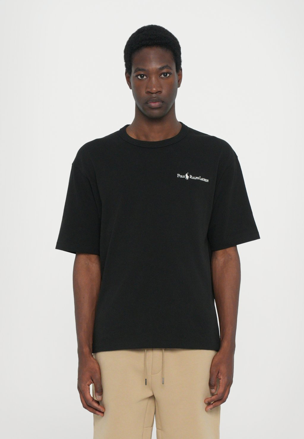 

Базовая футболка RELAXED FIT LOGO Polo Ralph Lauren, черный