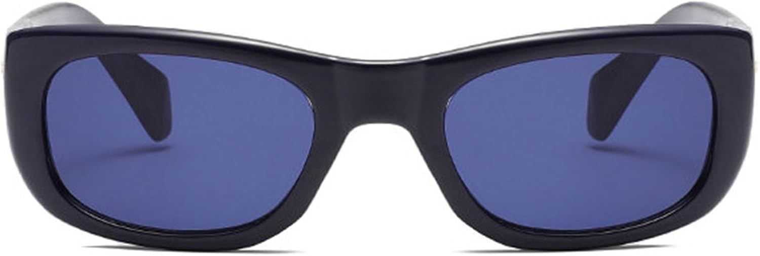 

Винтажные роскошные солнцезащитные очки большого размера прямоугольной формы для женщин и мужчин, ветрозащитные, популярные панк-очки с защитой от УФ-излучения UV400 helena, C4