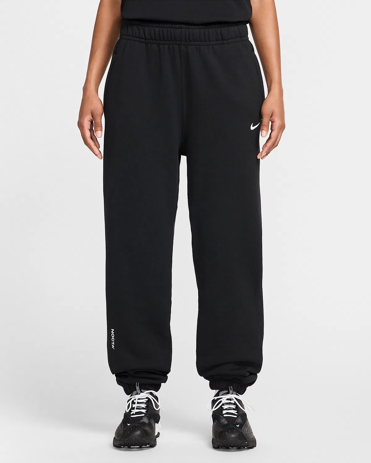 NOCTA Fleece CS Sweatpants NOCTA, Black/White — фото 3