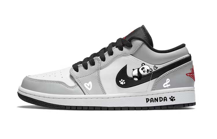 

Jordan Баскетбольные кроссовки Air 1 Low-Top Vintage, мужские, серо-белые