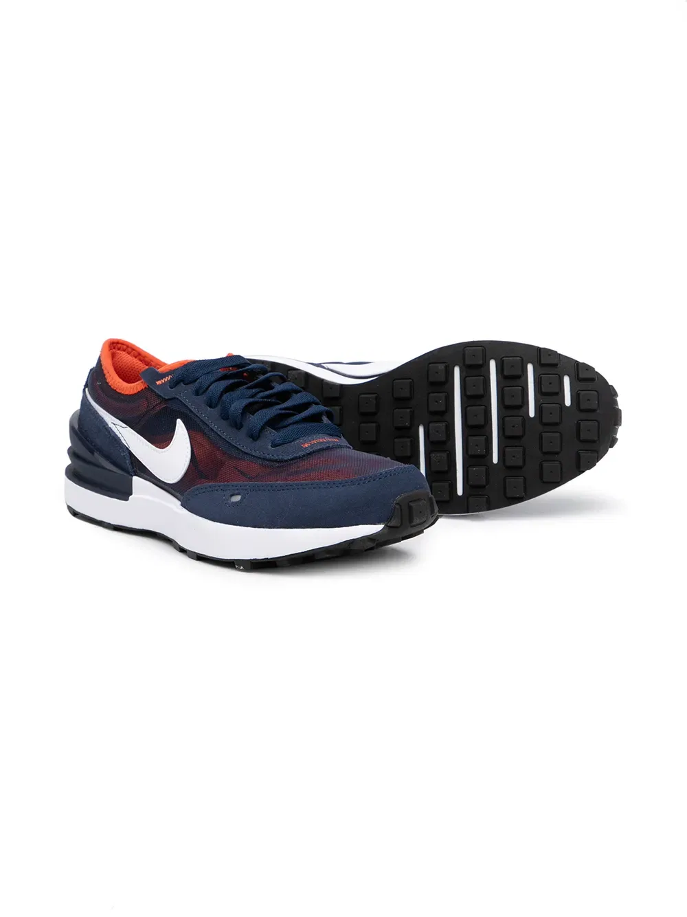 Низкие кроссовки Waffle one Nike Kids, синий — фото 2