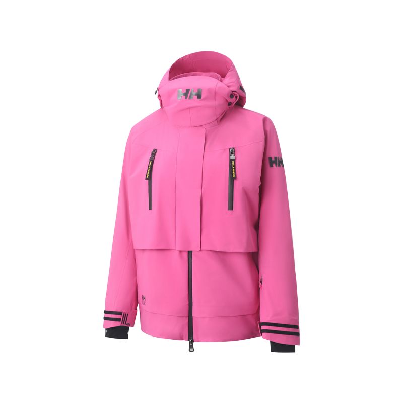 

Женская лыжная куртка h2blk HELLY HANSEN, розовый красный/rs