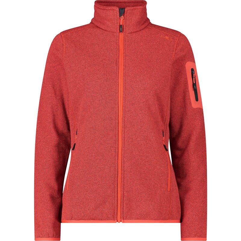 

Под курткой флисовая куртка женская куртка Cmp, красный