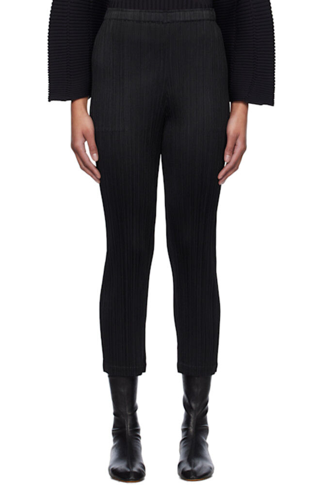 

Черные брюки Monthly Colors January PLEATS PLEASE ISSEY MIYAKE