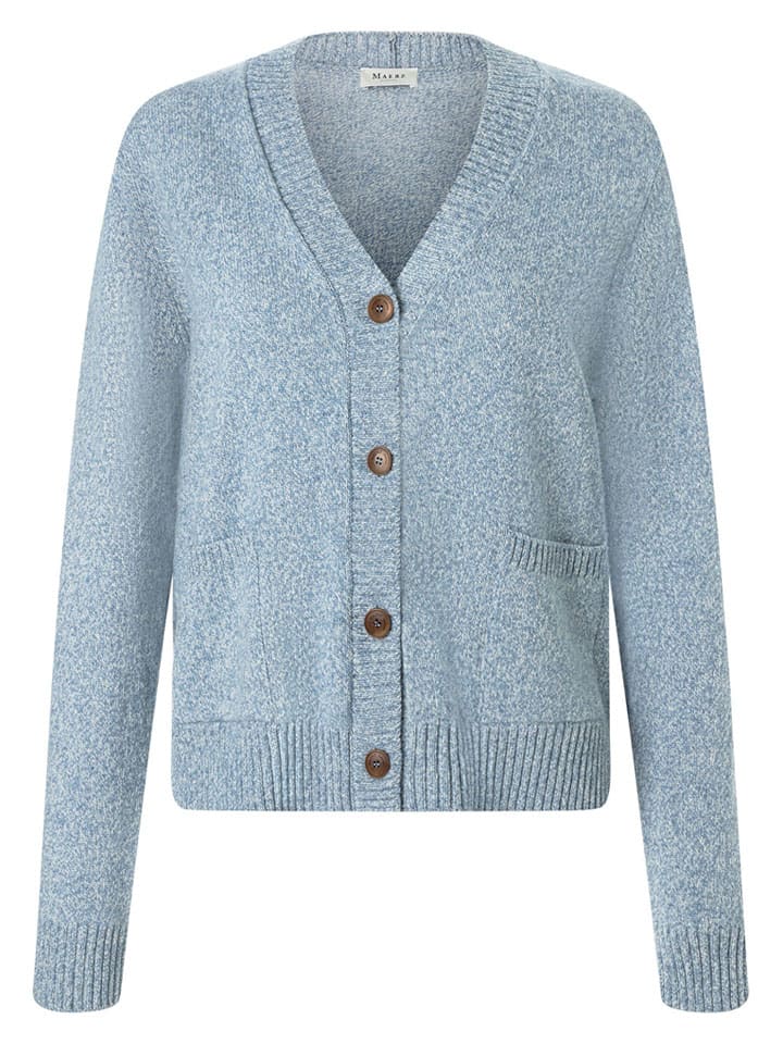 

Maerz Muenchen Шерстяной кардиган светло-голубого цвета
