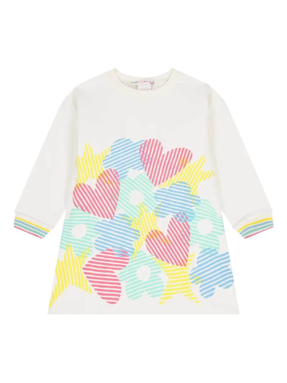 Комплект из платья и колготок с принтом Agatha Ruiz De La Prada, белый — фото 3