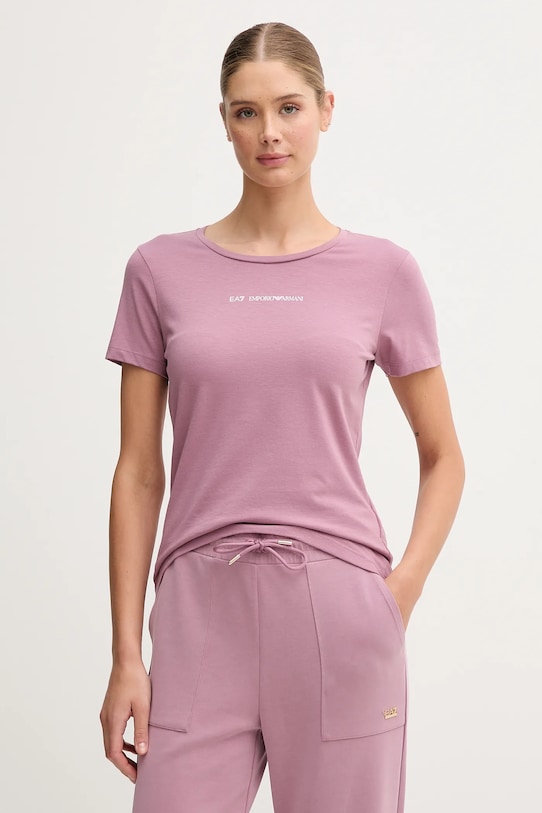 

Футболка Ea7 Emporio Armani, розовый
