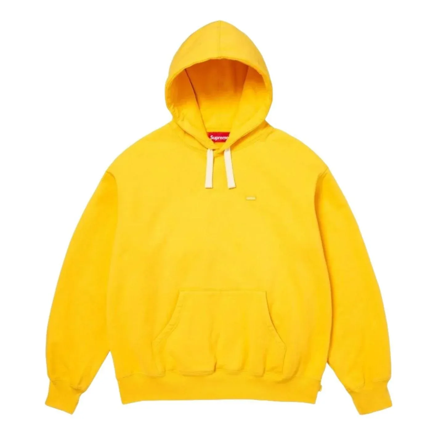 Толстовка Supreme SS26 Small Box Drawcord Hooded Sweatshirt 'Yellow'