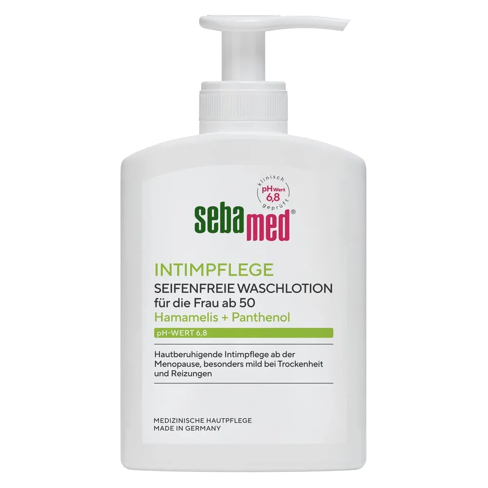 Лосьон для интимной гигиены Sebamed с pH 6.8 для женщин в период менопаузы Sebamed, White