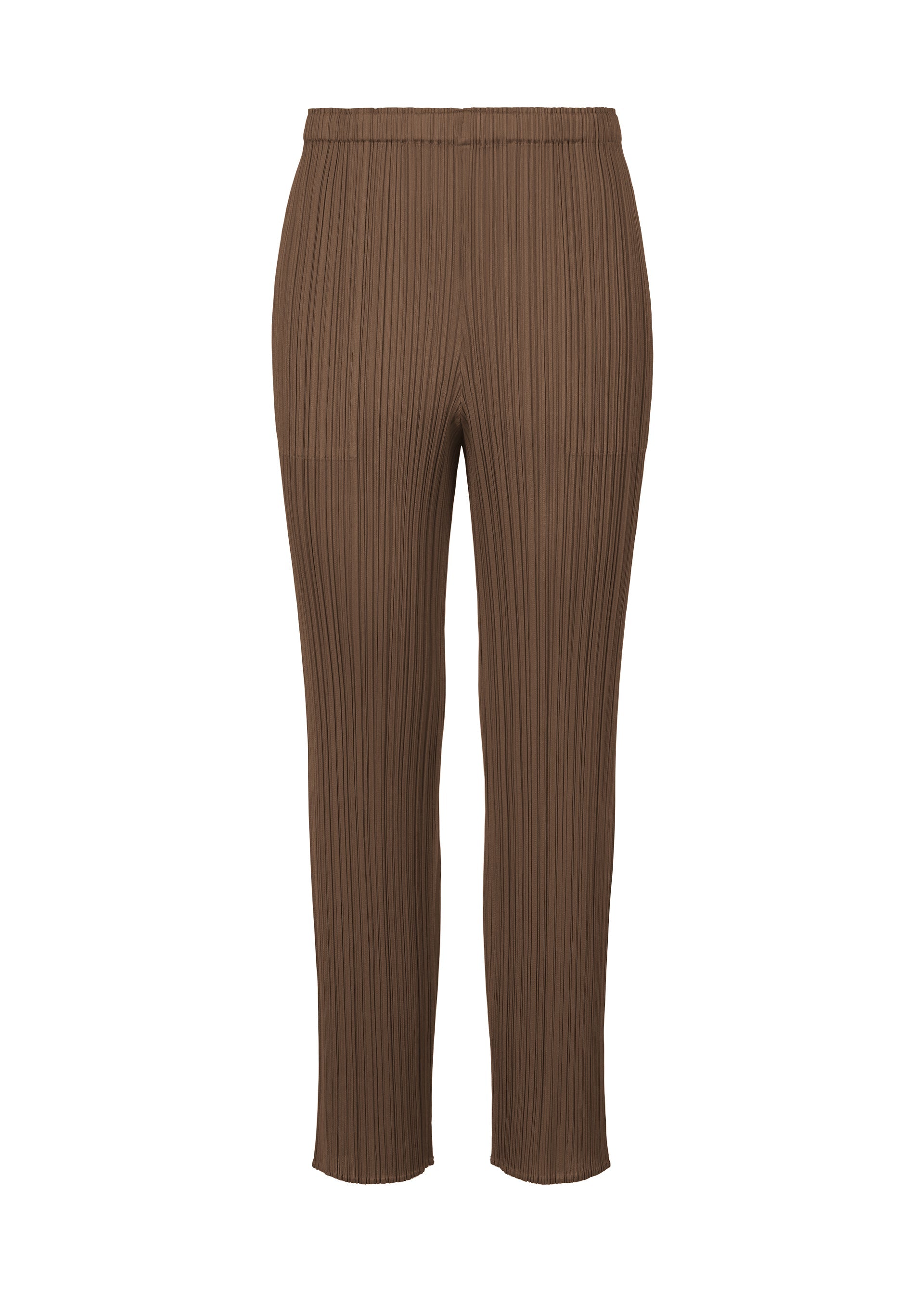 

Брюки new colorful basics 4 Pleats Please Issey Miyake, коричневый