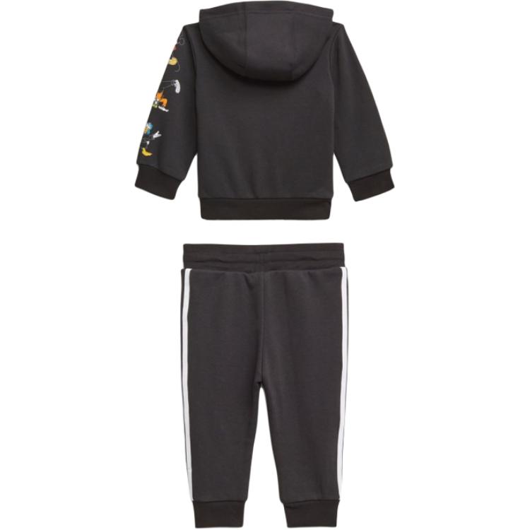 Adidas Dishini, Lianmingkuan повседневная спортивная одежда black для младенцев и малышей — фото 4