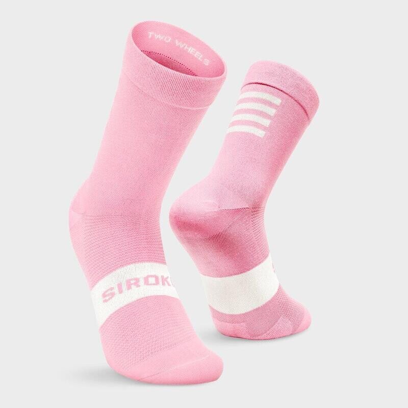 

Мужские и женские велосипедные носки S1 розовые Agnello SIROKO Bubblegum Pink