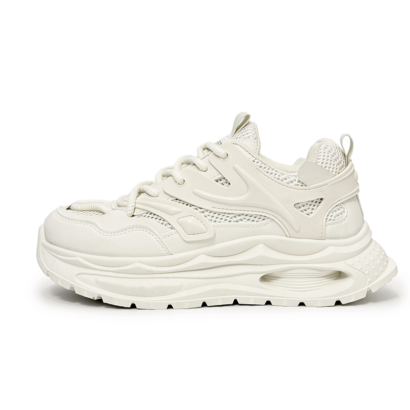 

TONYBEAR Износостойкие и легкие массивные низкие кроссовки мужские бежевые, цвет Beige