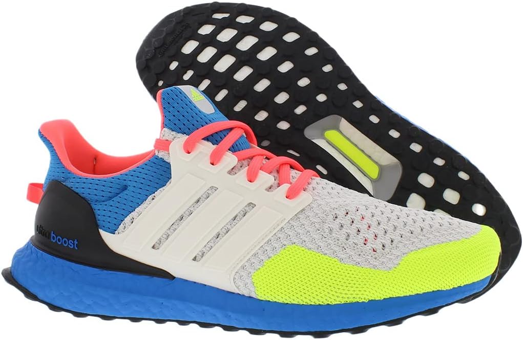 Мужские кроссовки Adidas Ultraboost 1.0, белый/желтый — фото 4