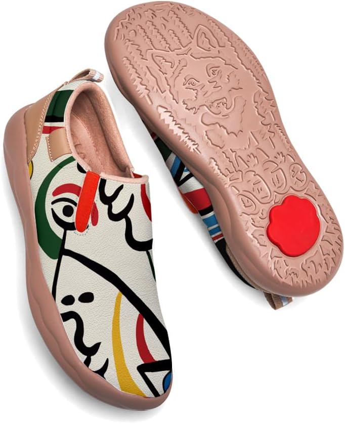 

Мужские слипоны-лоферы Абстрактный арт Росписанные кроссовки Повседневная обувь для отдыха и путешествий Onehorse, Abstract_art 22