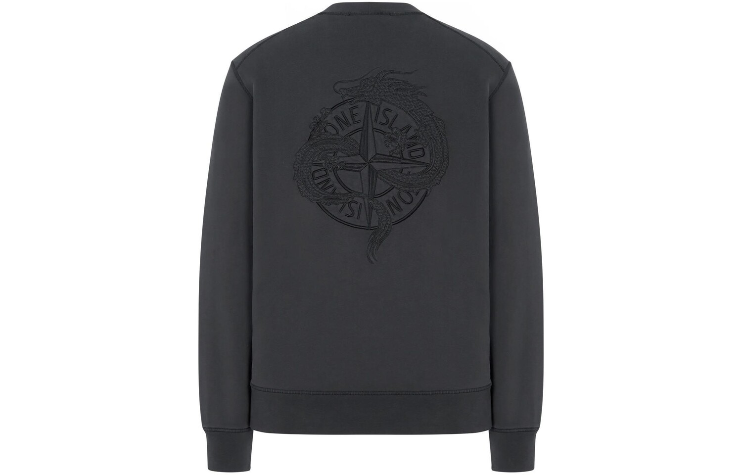 

Свитшот специальной серии «Год Дракона», унисекс, темно-серый Stone Island, темно-серый