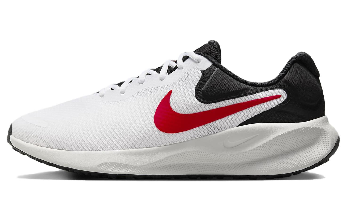 

Революция 7 Белый Черный Фотонная Пыль Огненно-Красный Nike