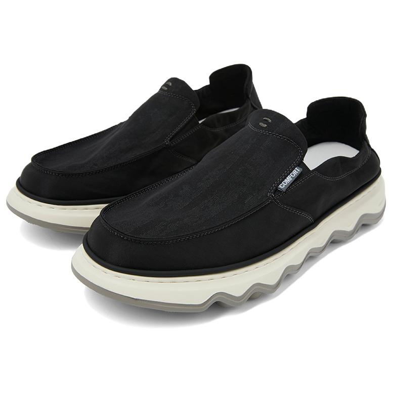 COMELY Мужские повседневные кроссовки Low Top черные, цвет Black — фото 3