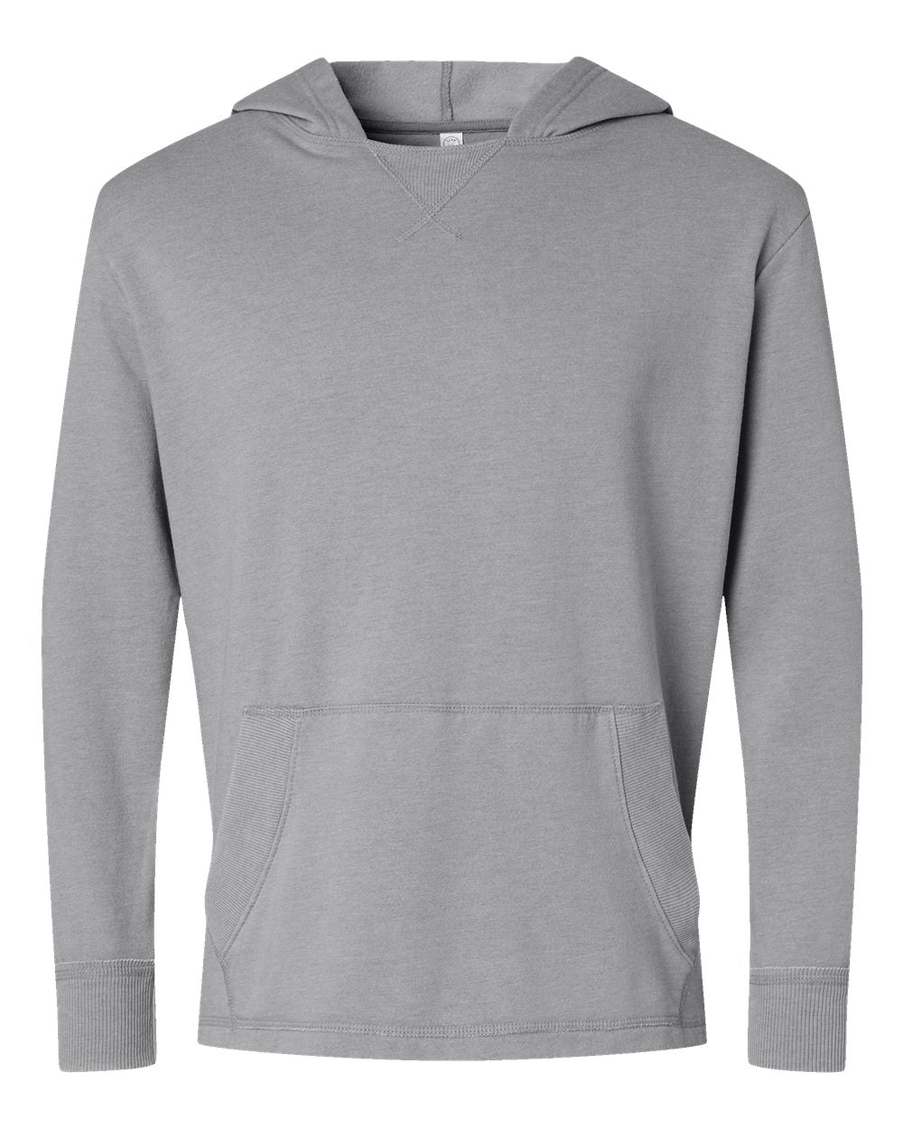 

Мужская винтажная флисовая толстовка с капюшоном LAT, цвет washed grey