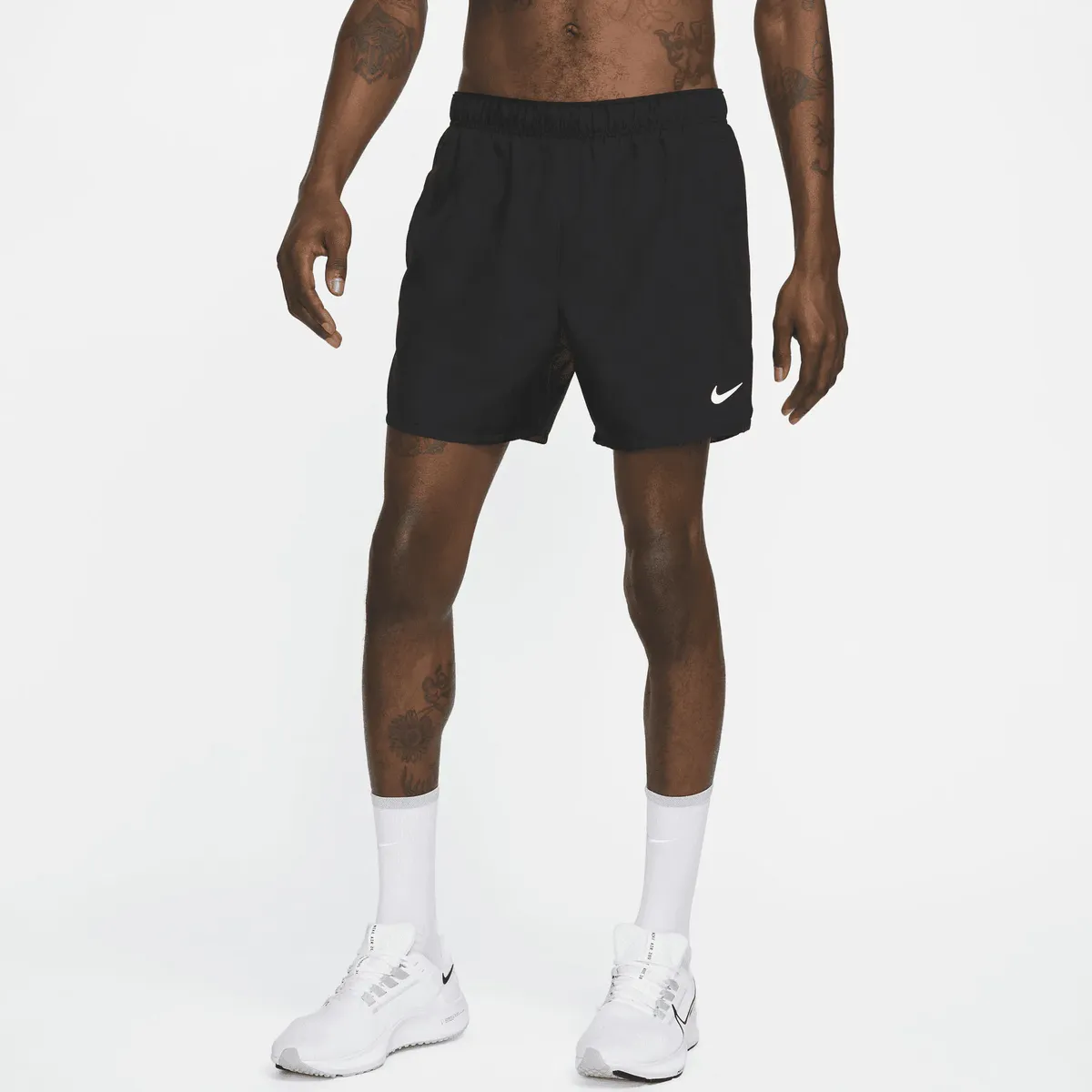 

Шорты для бега Nike "Мужские шорты для бега Dri-FIT Challenger "Краткая подкладка", черный