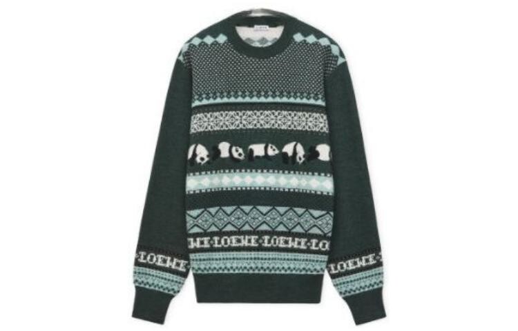 

Свитер женский Loewe, темно-зеленый
