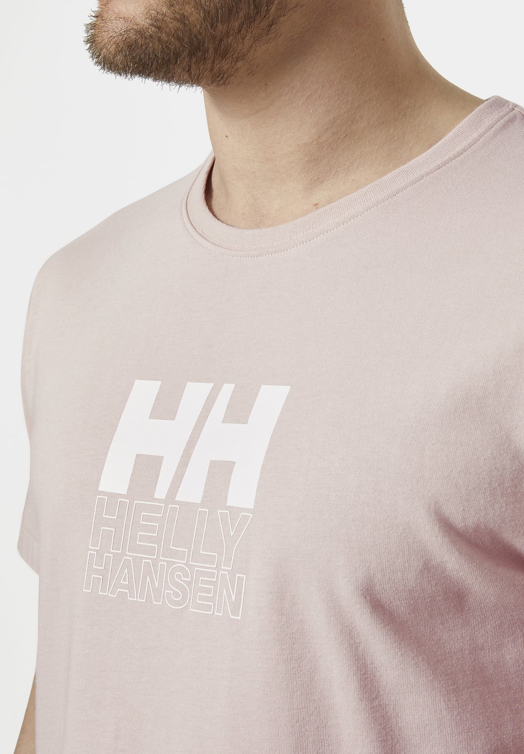 

Футболка с принтом CORE GRAPHIC Helly Hansen, светло-розовый