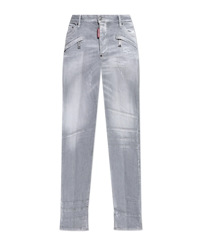 

Зауженные джинсы Dsquared2, серый