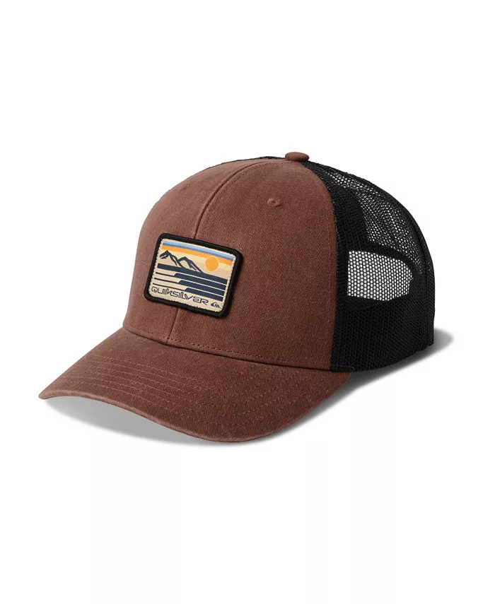 

Мужская кепка Infinity Snapback Trucker Quiksilver, коричневый