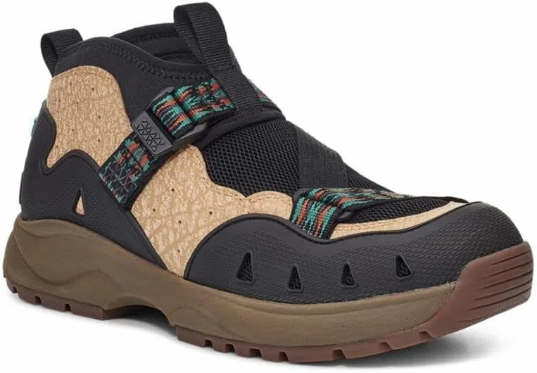Мужские ботинки Teva Zapatilla Revive '94 Mid для треккинга и походов, Black Brown — фото 2