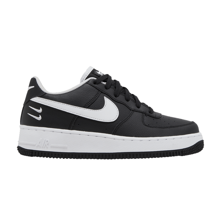 

Кроссовки Nike Air Force 1 HO20 BG 'Dual Swoosh - Black', черный