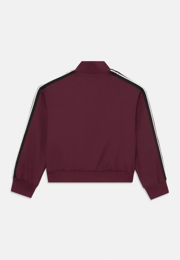Куртка kogwarm up life track на молнии, толстовка на молнии Only Girls, Mauve Wine/White/Black — фото 2