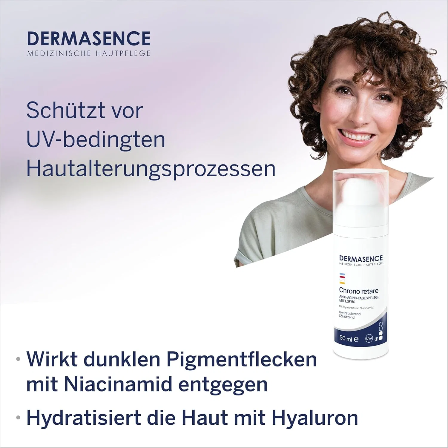 Крем для лица SPF50 DERMASENCE Антивозрастной дневной «Chrono Retare Anti-Ageing Day Cream» с от — фото 4