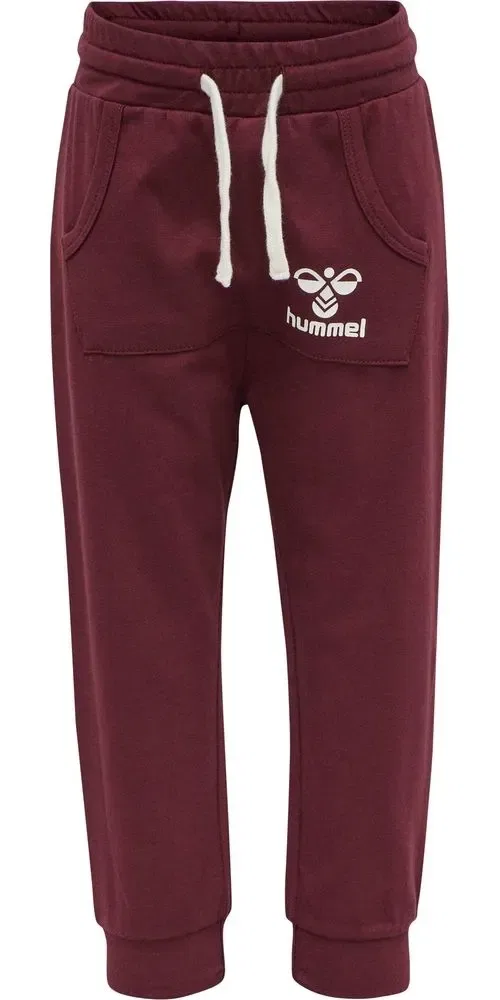 Спортивные штаны из органического хлопка Hummel, коричневый — фото 3