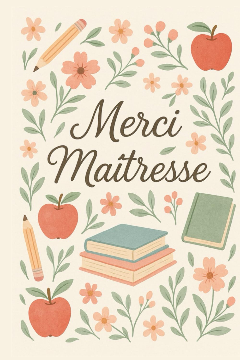 

Merci Maîtresse - Carnet de Notes Cadeau de Fin d’Année: Un joli carnet à offrir pour dire merci à la meilleure maîtresse du monde - Idée cadeau ... pour la fin d’année scolaire (French Edition) (Independently published)