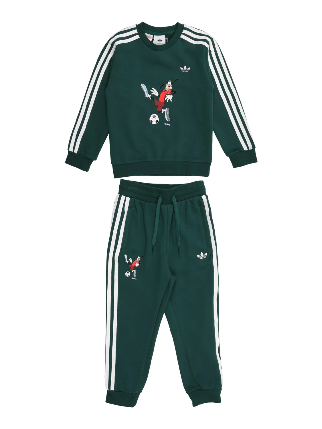 Спортивный костюм Adidas Originals темно-зеленого цвета