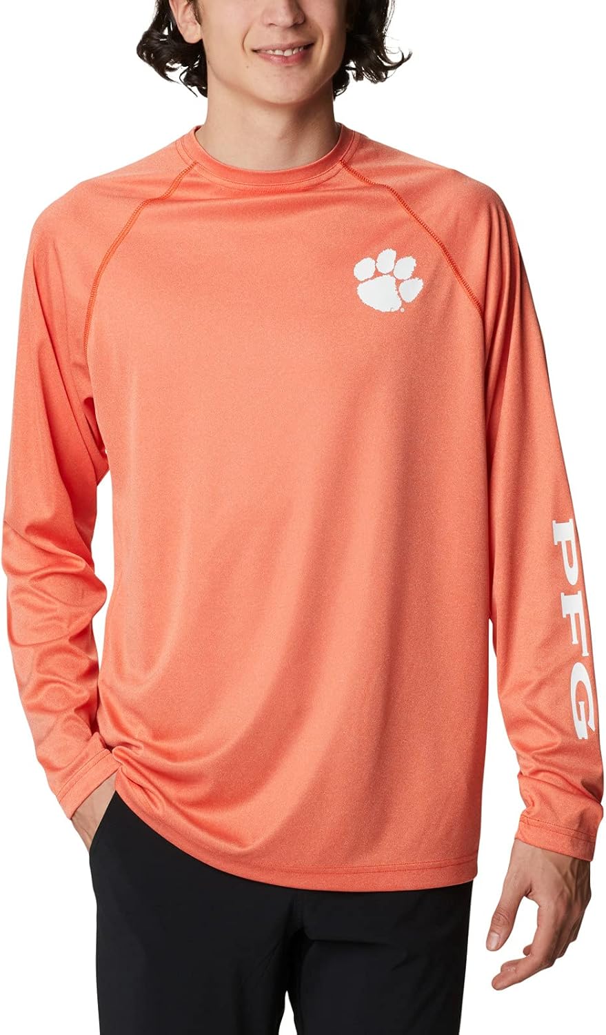 

Columbia мужская футболка PFG Terminal Tackle с длинным рукавом, Clemson Tigers 12