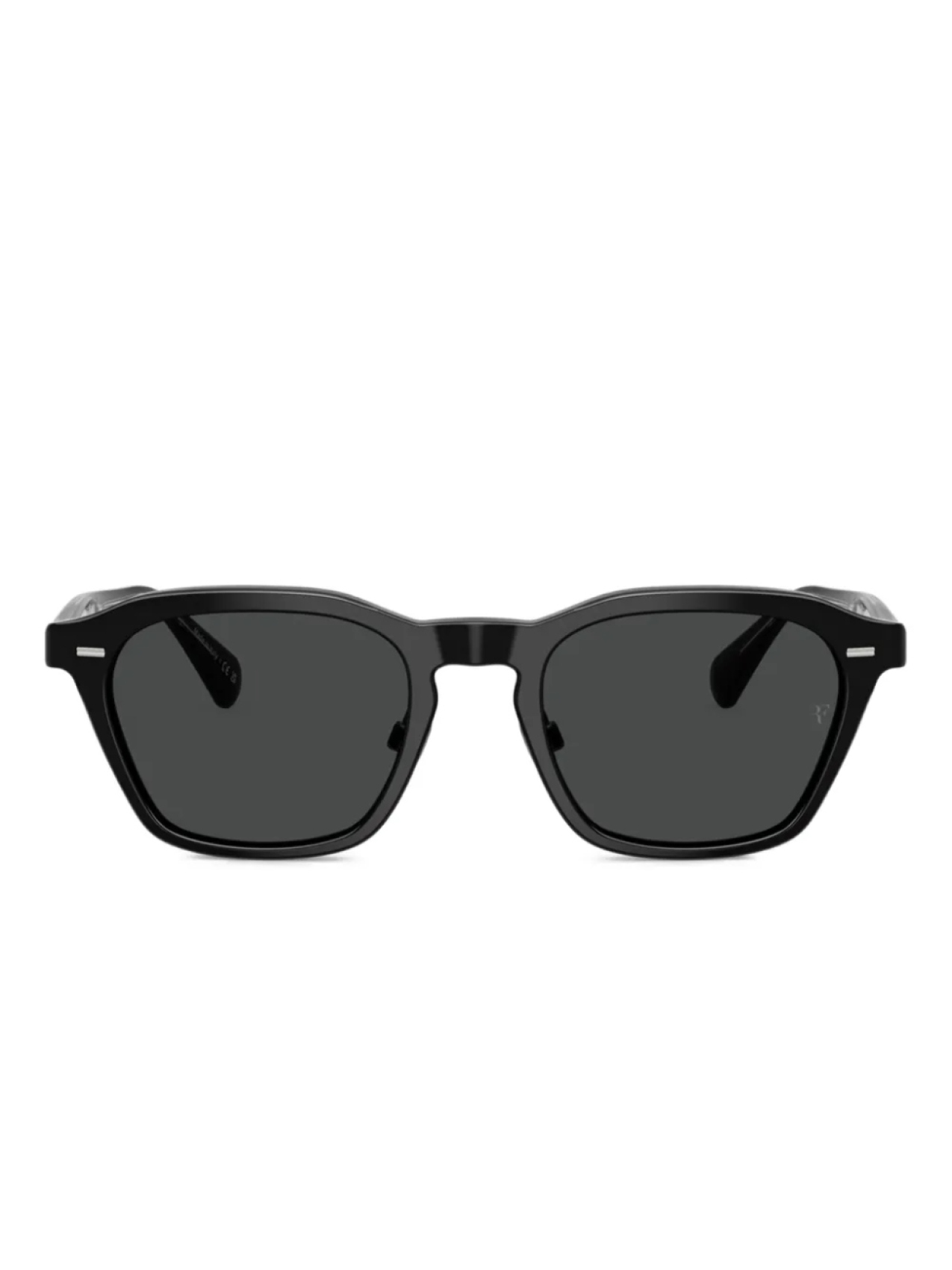 

Солнцезащитные очки в квадратной оправе Oliver Peoples, черный