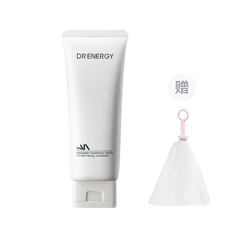 

Очищающее молочко для лица Amine Skin New Qu: успокаивающее, увлажняющее, регулирующее выработку кожного сала, 100 г/100 г*2/100 г*3 Dr Energy, cleanser cream 100g with free foaming nets