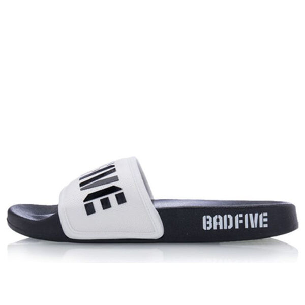 

Тапочки bd5 slide sandals /black Li-Ning, белый