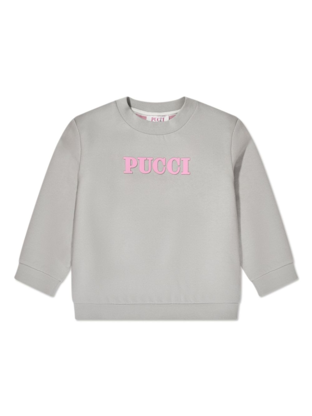 

Толстовка с логотипом PUCCI Junior, серый