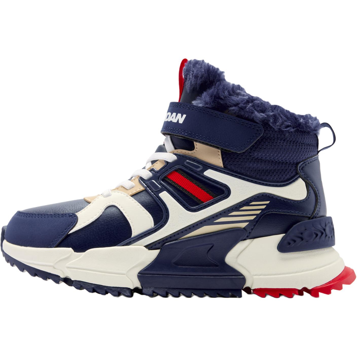 

Детская повседневная обувь для начальной школы QIAODAN, слоновая кость/синий