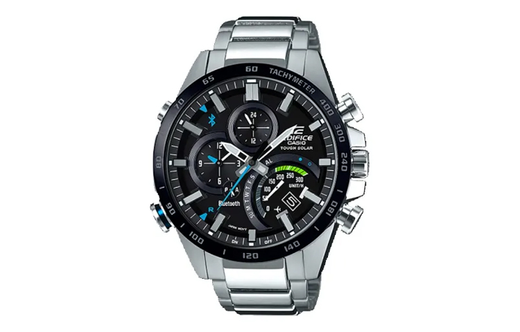 

CASIO Часы Men EDIFICE 48.1mm Black Watch, Black Dial