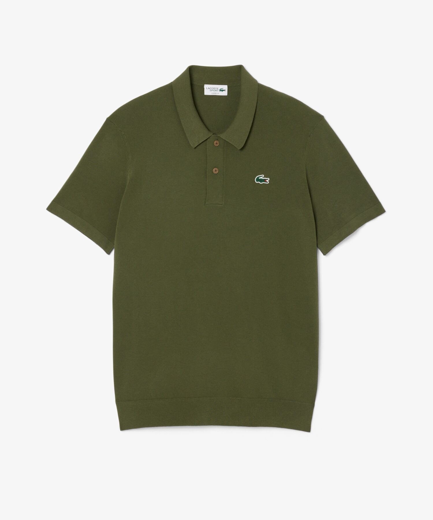 Рубашка-поло LACOSTE Olive — фото 3