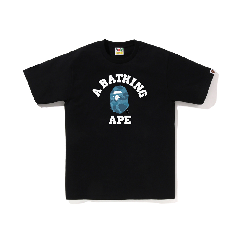 

A BATHING APE Мужская футболка, Черный/Синий